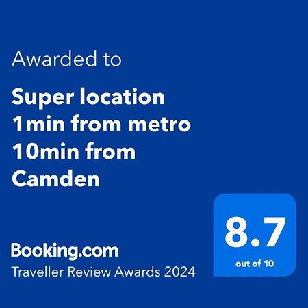 Super Location 1Min From Metro 10Min From Camden Apartment Londra Exterior foto