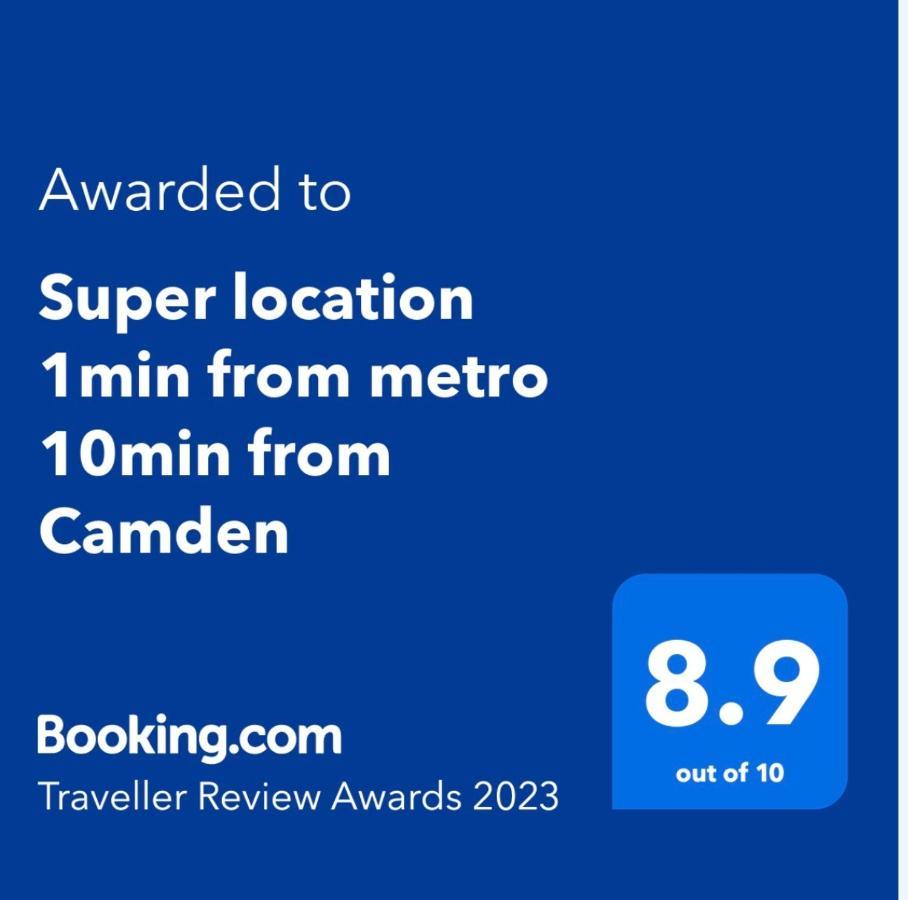 Super Location 1Min From Metro 10Min From Camden Apartment Londra Exterior foto