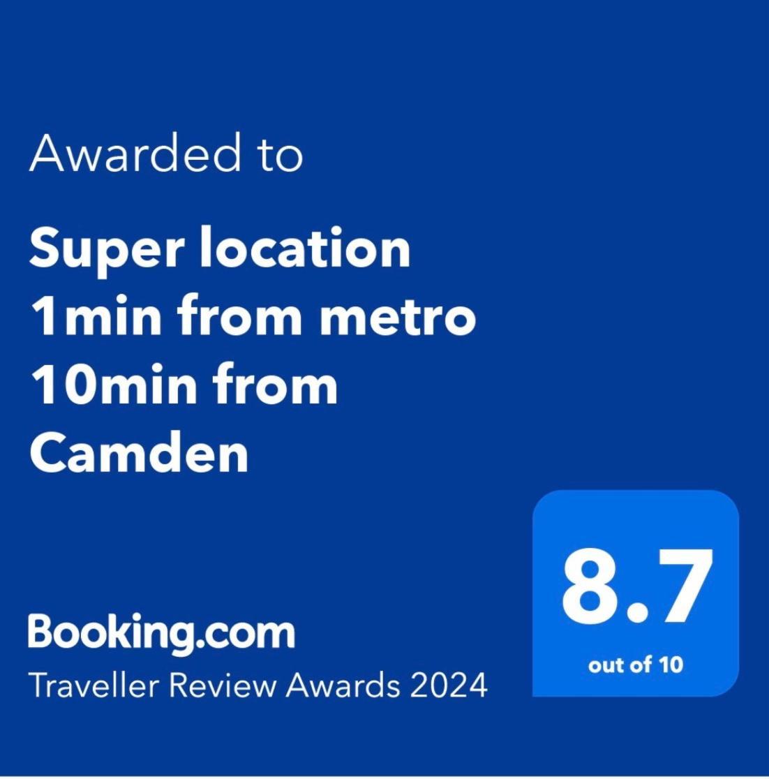Super Location 1Min From Metro 10Min From Camden Apartment Londra Exterior foto